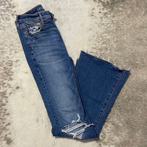 American Eagle Super High Rise Flare Jeans
